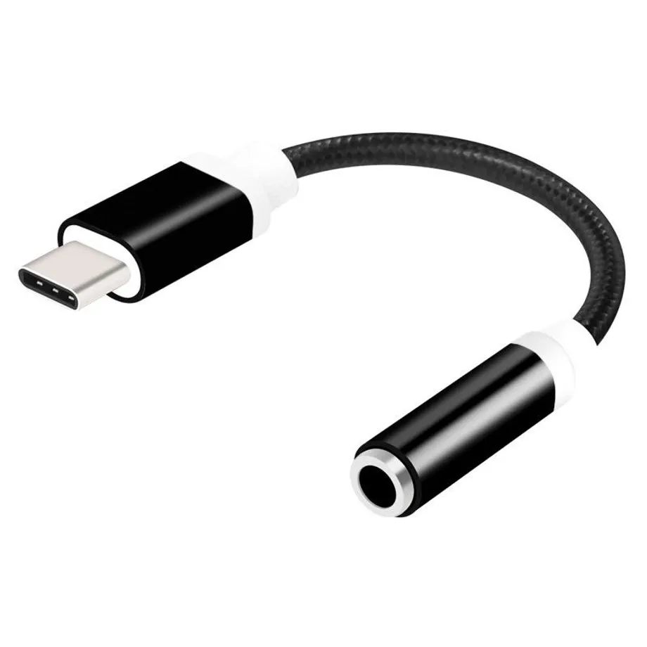 Adaptér USB-C na, mm jack Becki