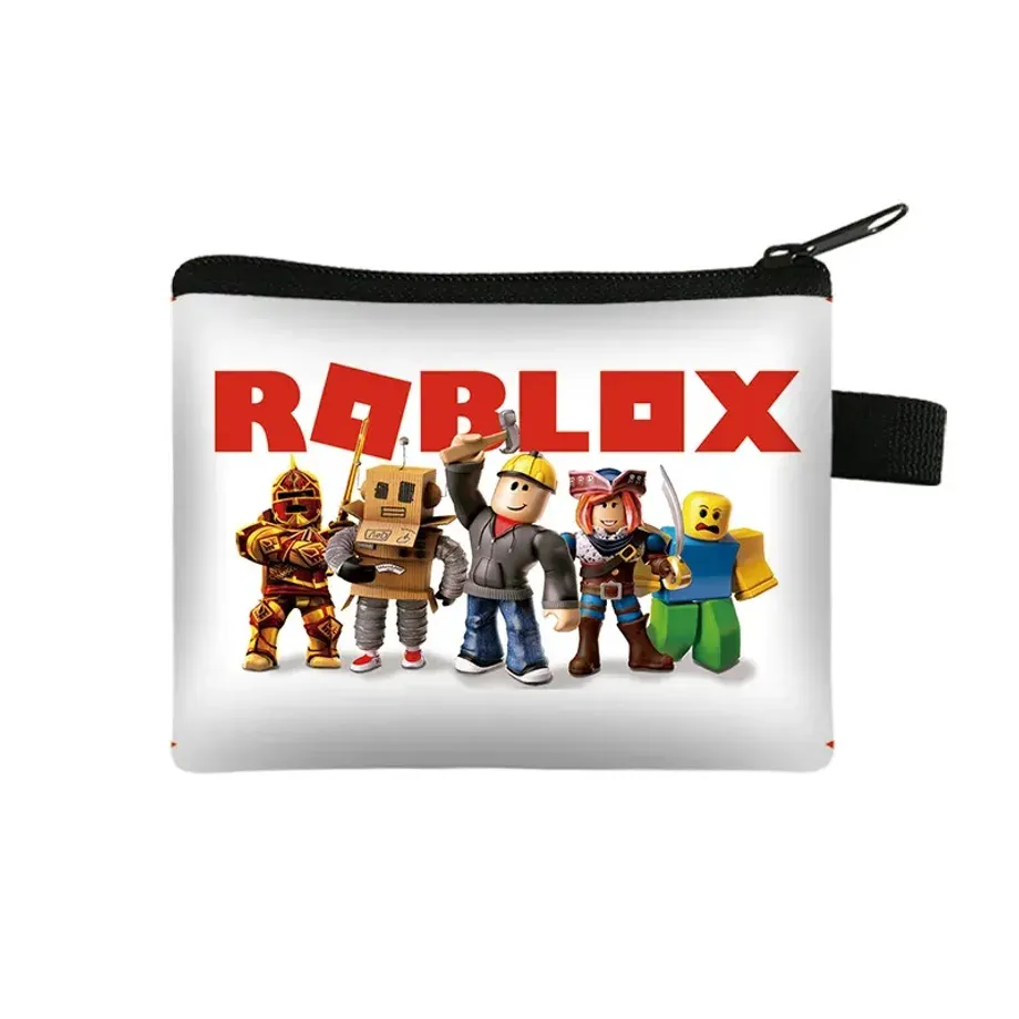 Unisex dětská peněženka na zip a s motivy oblíbených postav ze hry Roblox