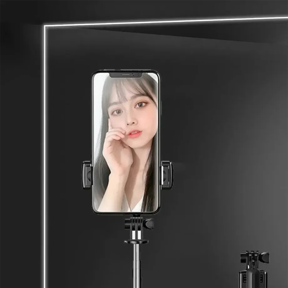 Selfie tyč s tripodom a bezdrôtovým Bluetooth diaľkovým ovládaním