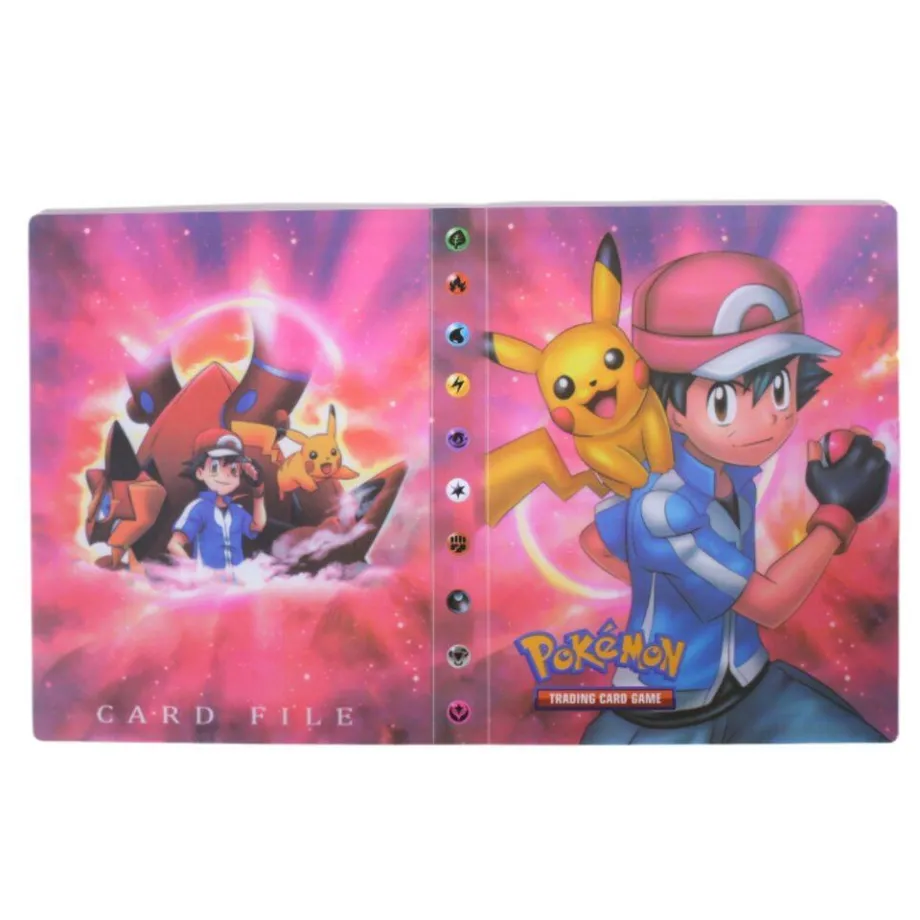 Album na herní kartičky s motivem Pokémon