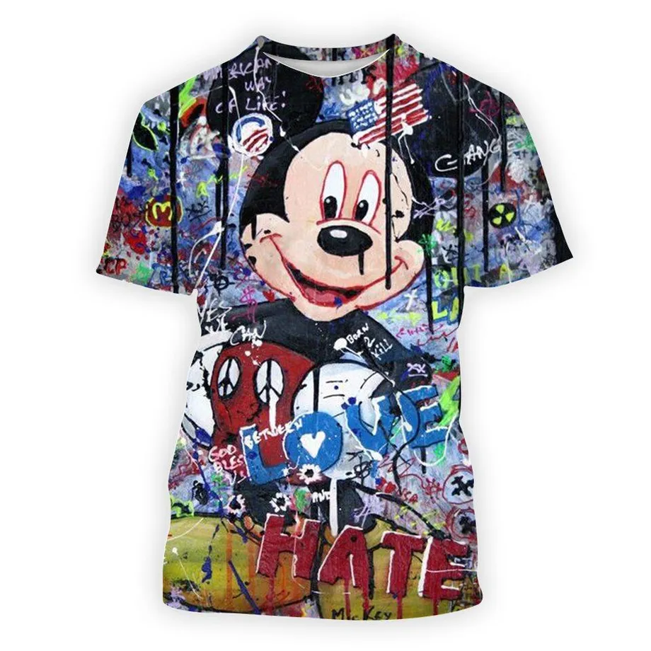 Unisex tričko s originálním motivem Mickey Mouse Davies