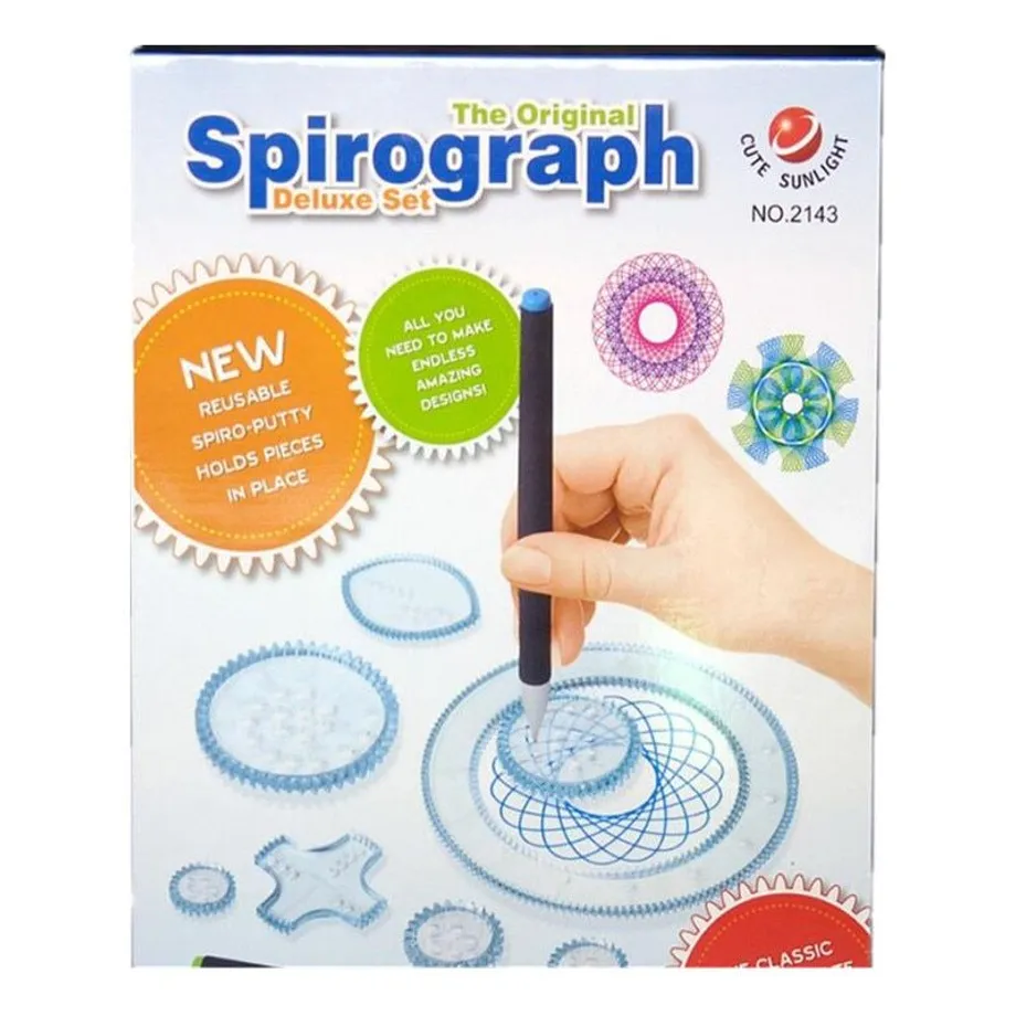 Spirograf - kreativní hra pro děti