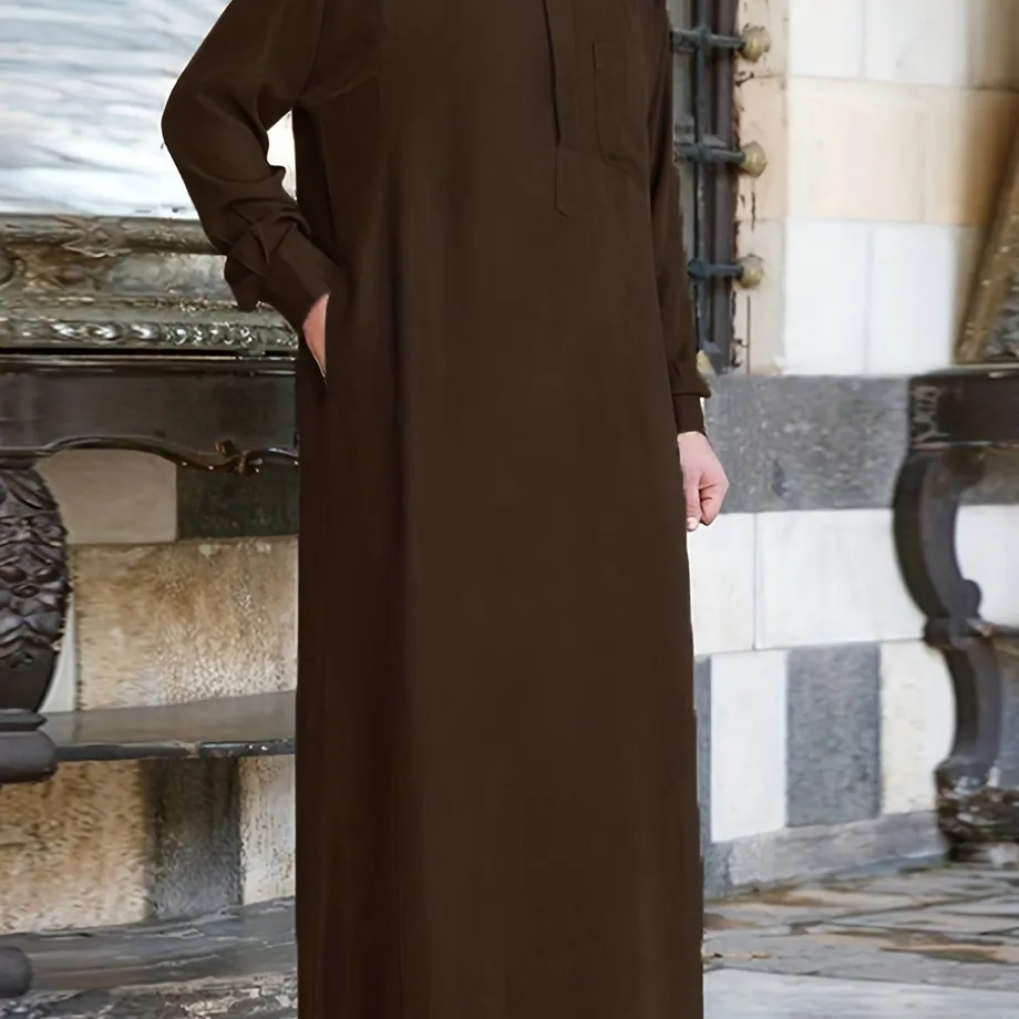 Pánský dlouhý tradiční arabský kaftan