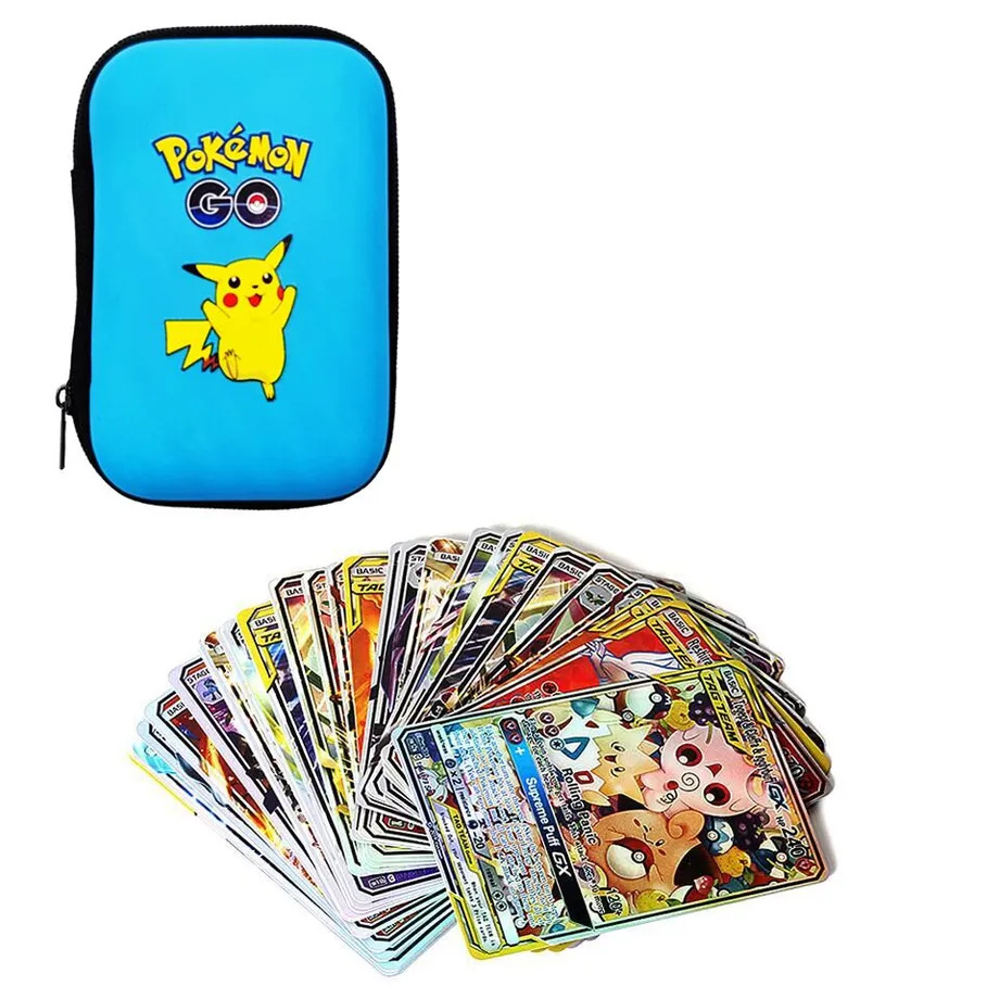 Pokémon úložný box na kartičky + 10 ks kartiček