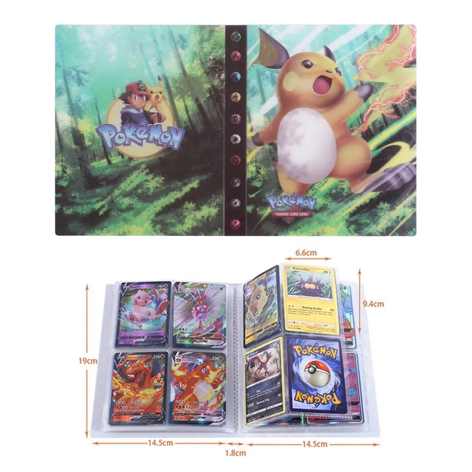 Anime album na sběratelské karty Pokémon VMax