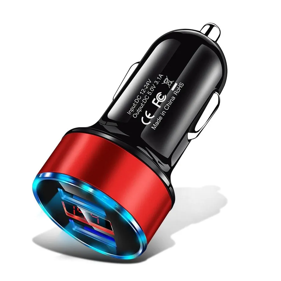 Adaptér na nabíjení automobilů Dual USB