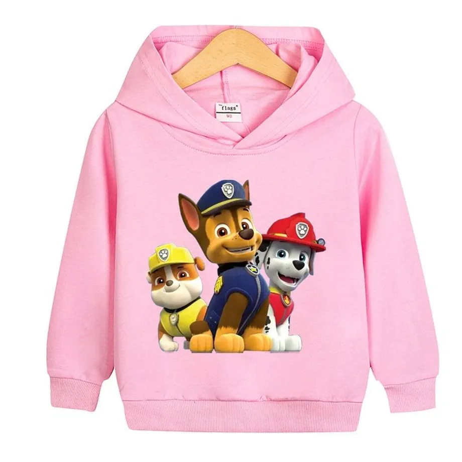 Dětská mikina s trendy potiskem oblíbené pohádky Paw Patrol