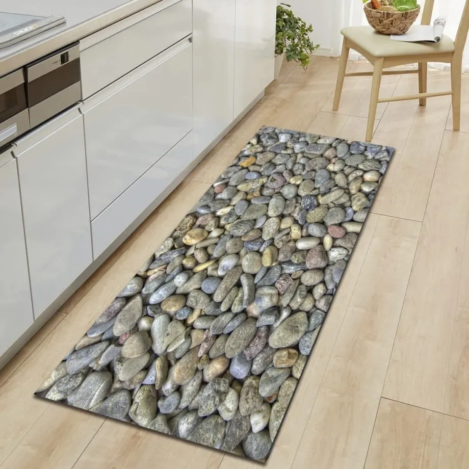 Kuchyňská protiskluzová předložka 3D 40x120cm pebble-03