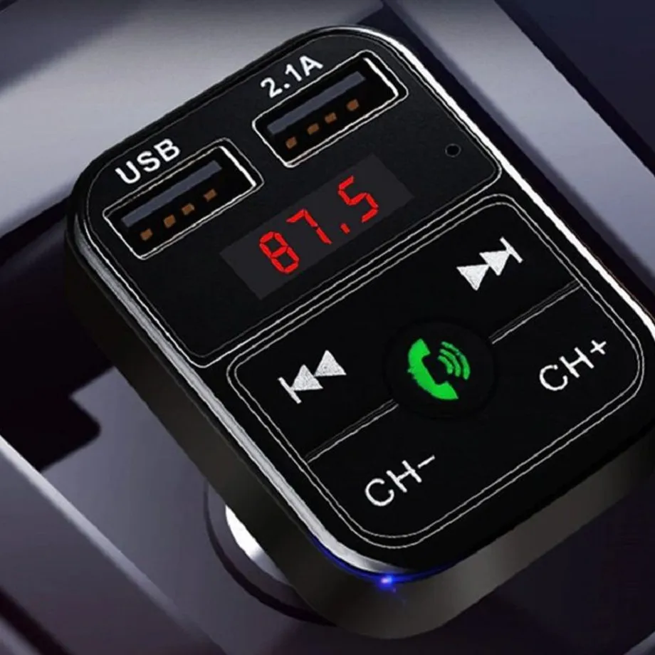 Autonabíječka Bluetooth FM transmitter