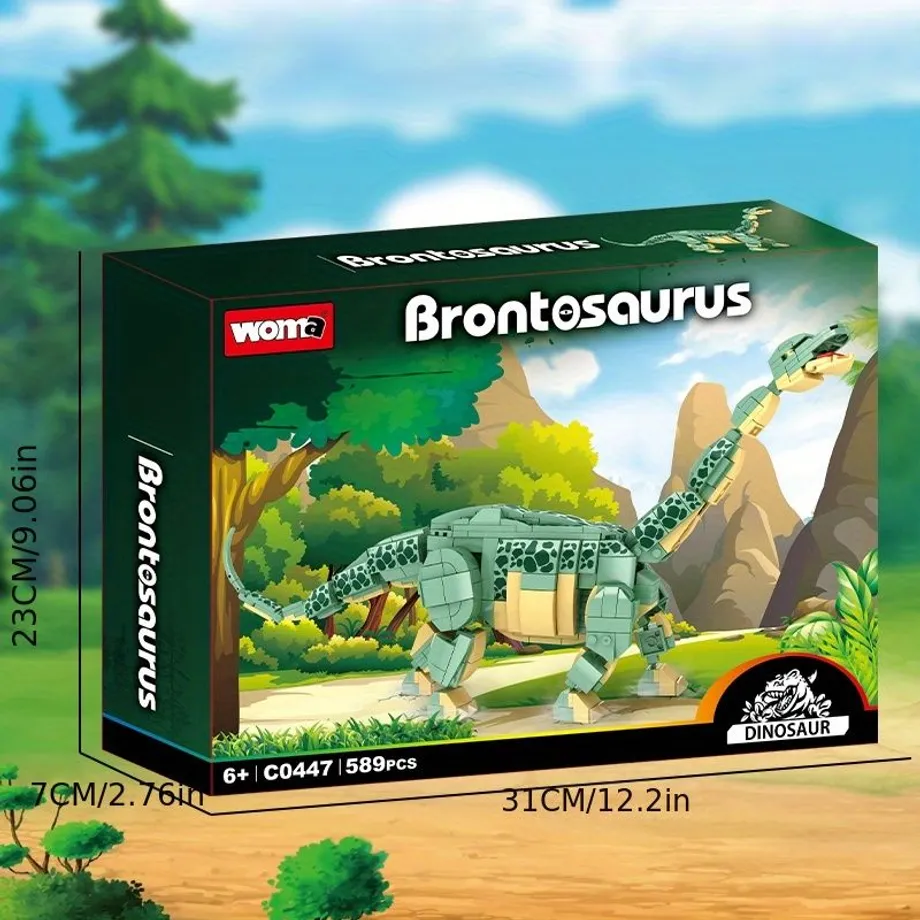 Velká stavebnice dinosaura kompatibilní s Lego - více variant