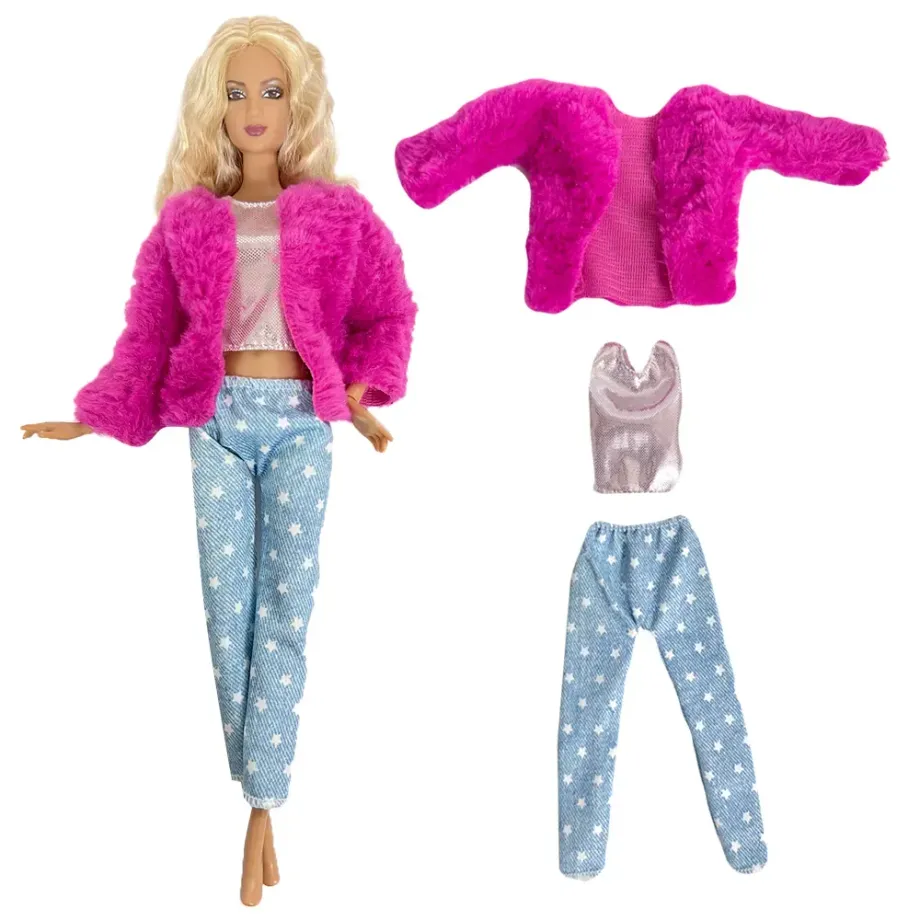 Módní a trendy set oblečení pro panenku typu Barbie