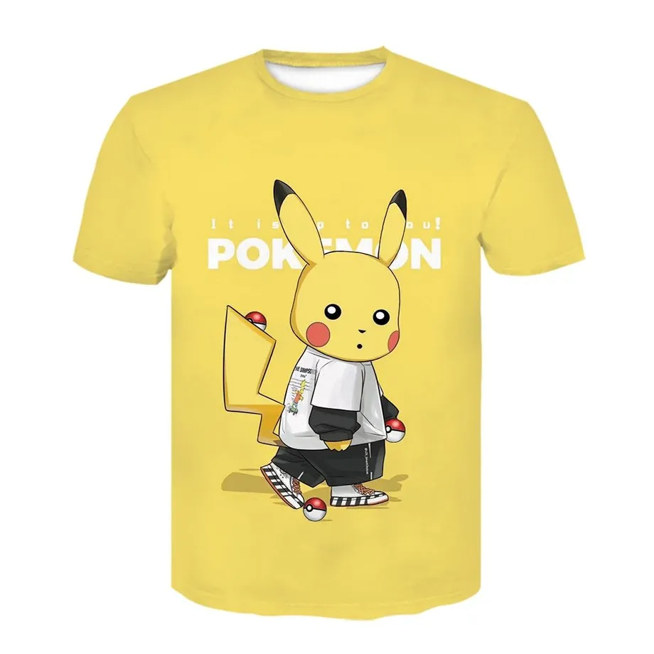 Stylové unisex tričko s 3D potiskem skvělých Pokemonů