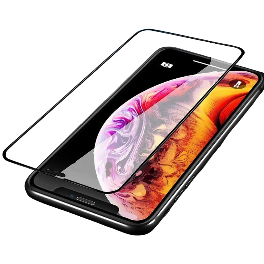 9D ochranné sklo na iPhone XR 2 ks