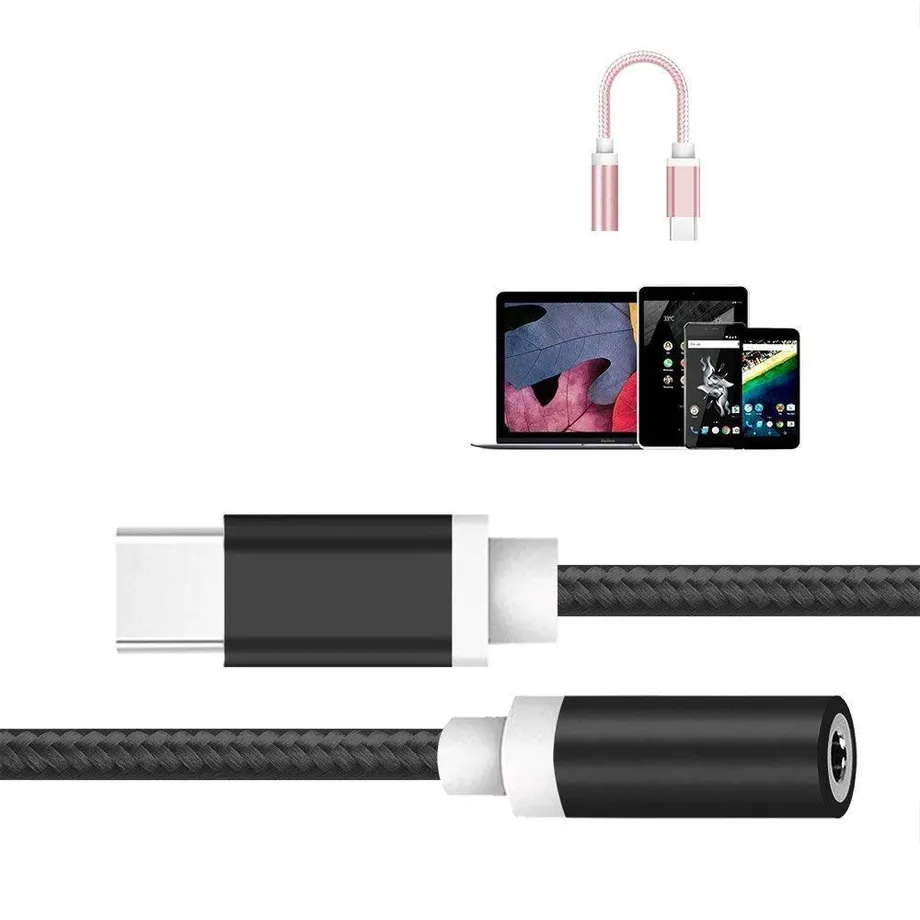 Adaptér USB-C na 3,5mm jack K48