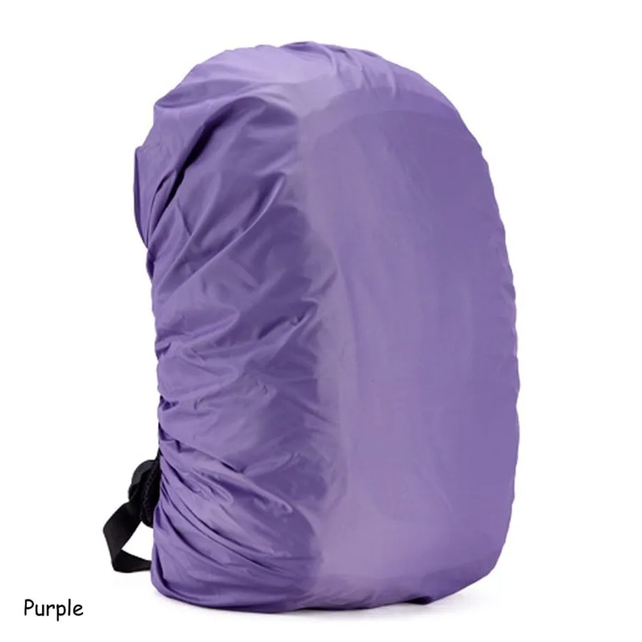 Praktický kryt batohu proti dešti purple 45l