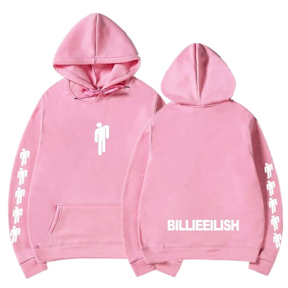 Unisex mikina Billie Eilish pink-83 xl