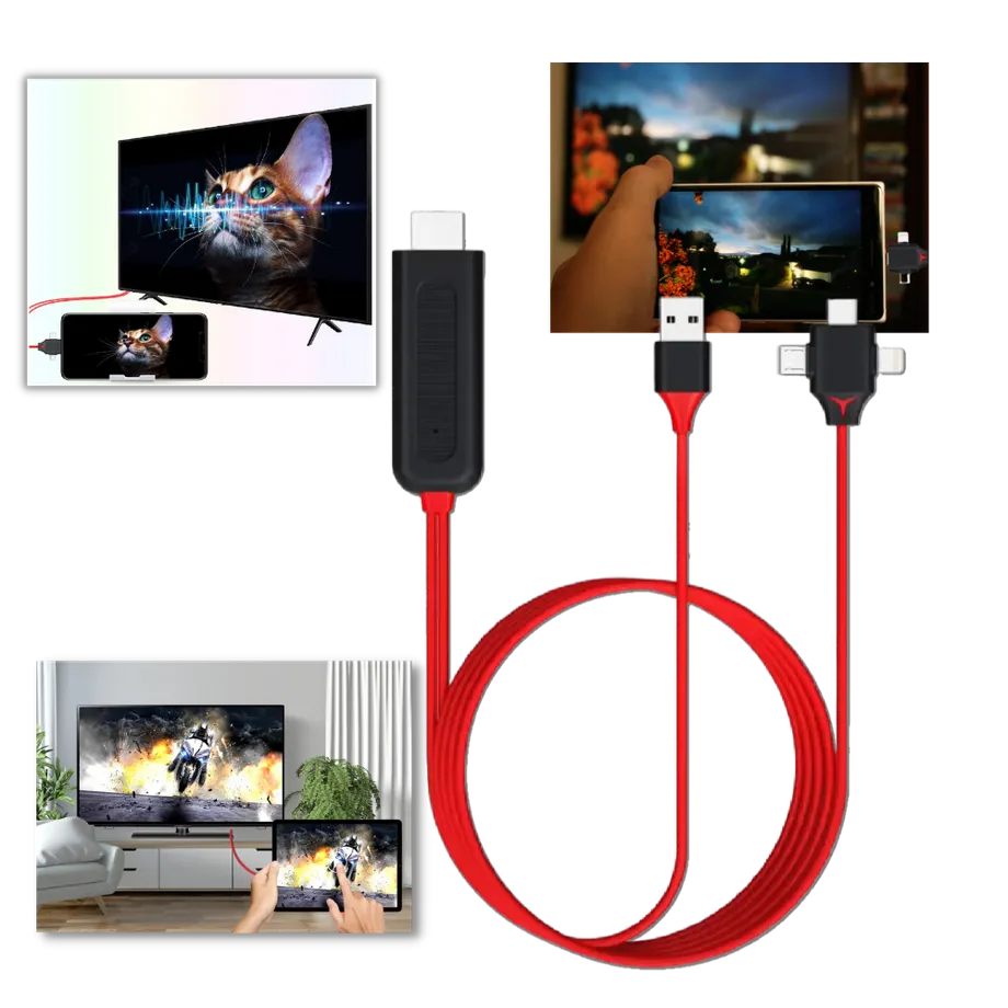 Adaptérový kabel HDMI pro telefony a tablety