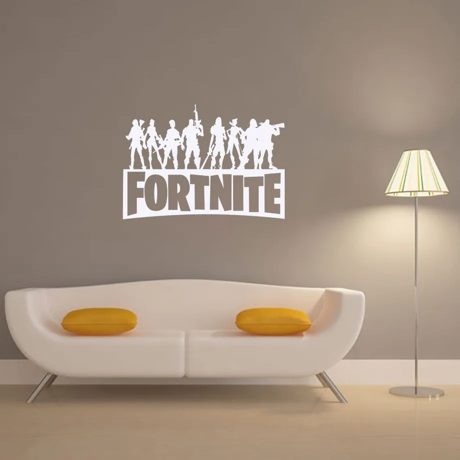 Stylový plakát s motivy oblíbené hry Fortnite