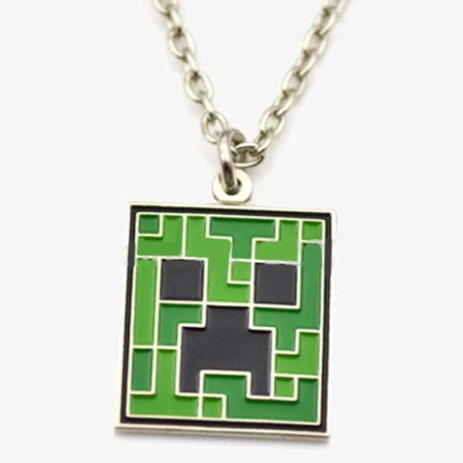 Přívěsek inspirovaný hrou Minecraft Creeper