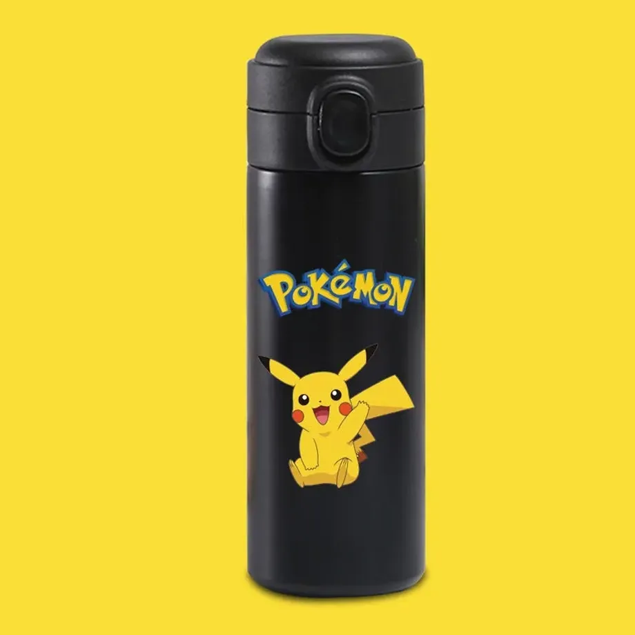 Dětská láhev na vodu s vtipnými motivy oblíbených Pokémonů