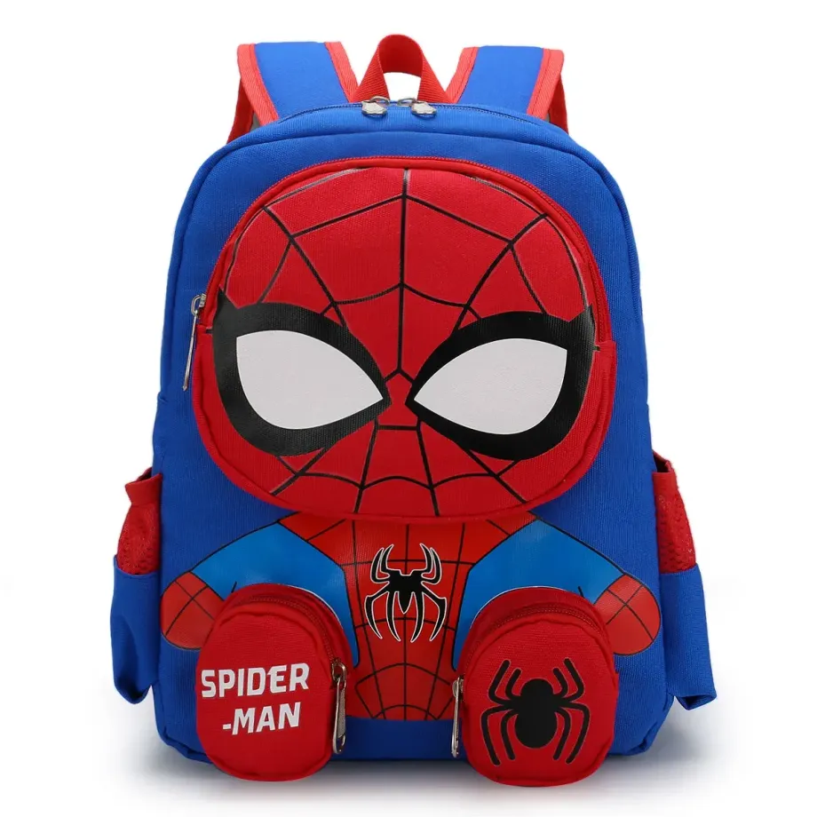 Dětský 3D batoh s motivem Hello Kitty nebo Spiderman