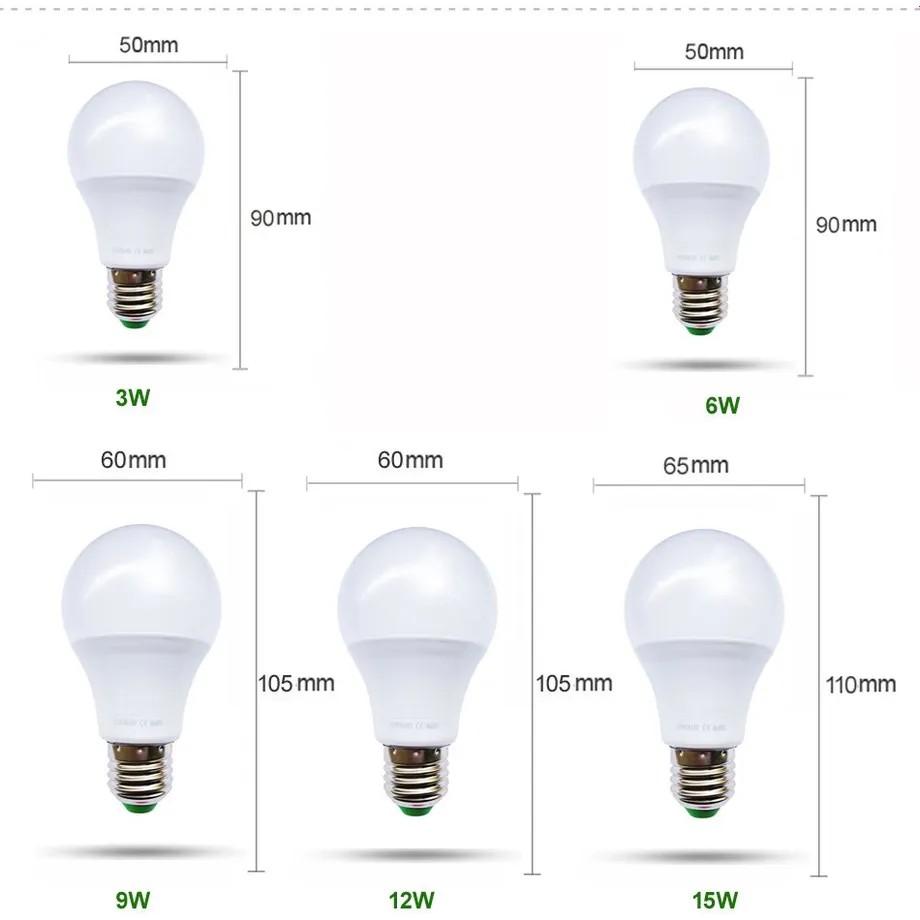 Chytrá LED žárovka E27 DC 12V