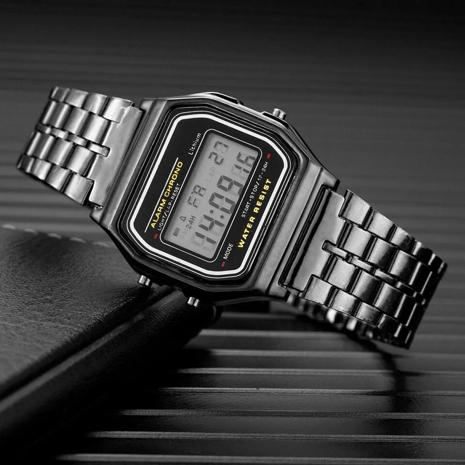 Pánské retro casio hodinky