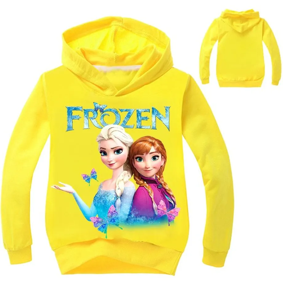 Dívčí mikina s motivem Frozen gold 13-let