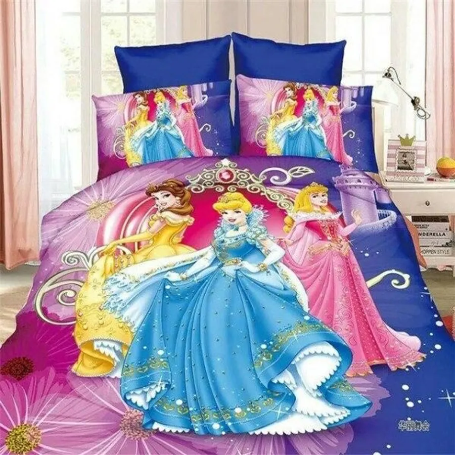 Ložní prádlo Disney princess-7 full4pcswith-sheet