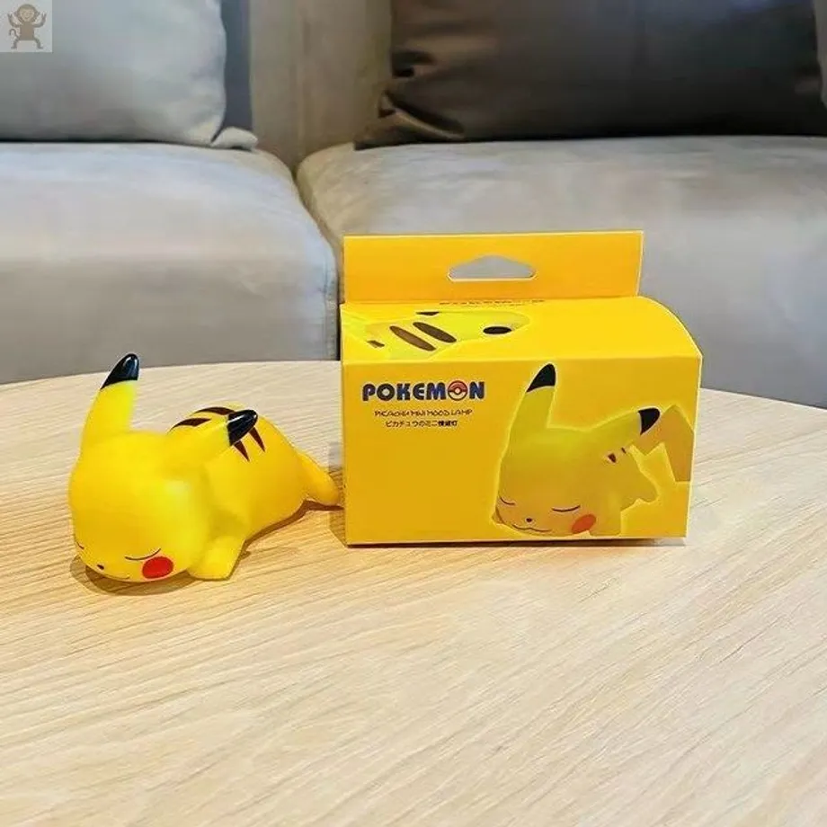 Moderní roztomilá svítilna k posteli - Pikachu