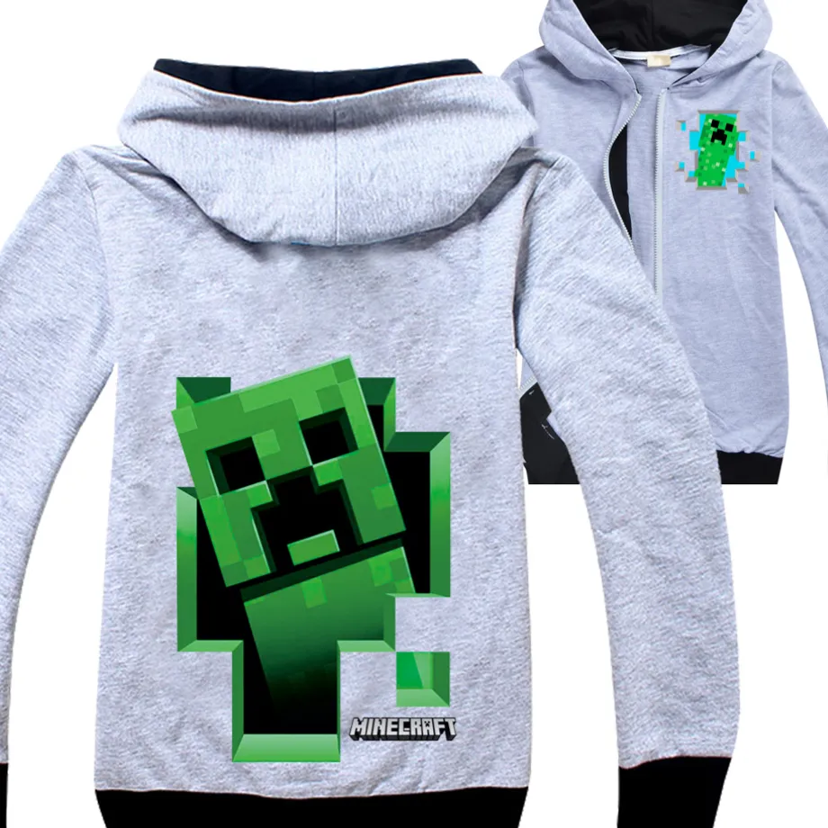 Minecraft mikina pro kluky i holky