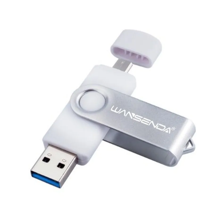 USB flash disk 2 v 1 - 16 GB - 128 GB - 6 barev