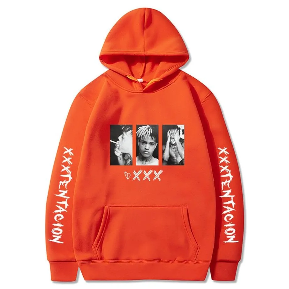 Unisex mikina XXXTentaction orange-118 s