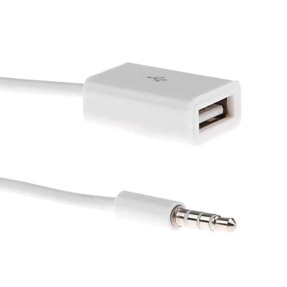 Redukce AUX 3,5mm jack na USB