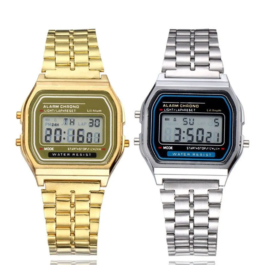 Pánské retro casio hodinky