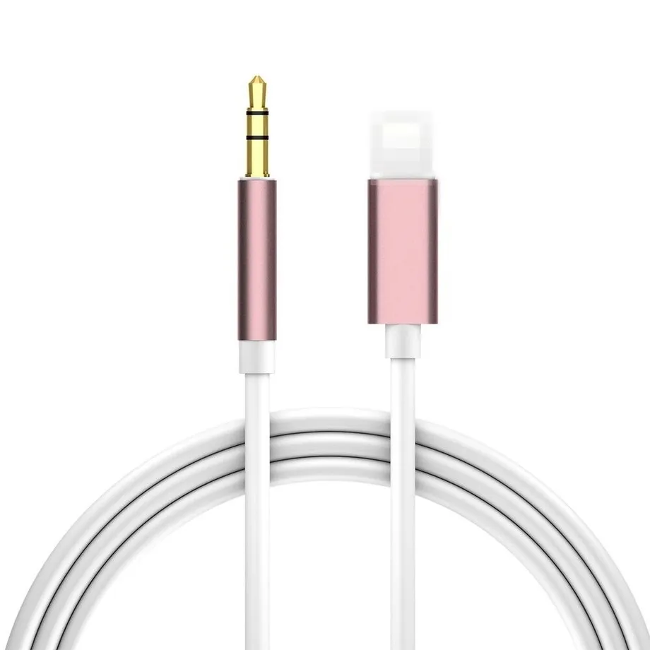 AUX kabel pro Apple Lightning na 3,5mm jack K100