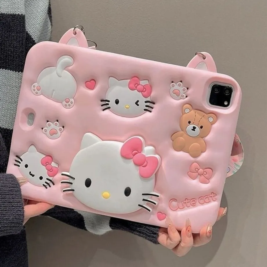 Růžové Pouzdro Na Tablet Sanrio Hello Kitty