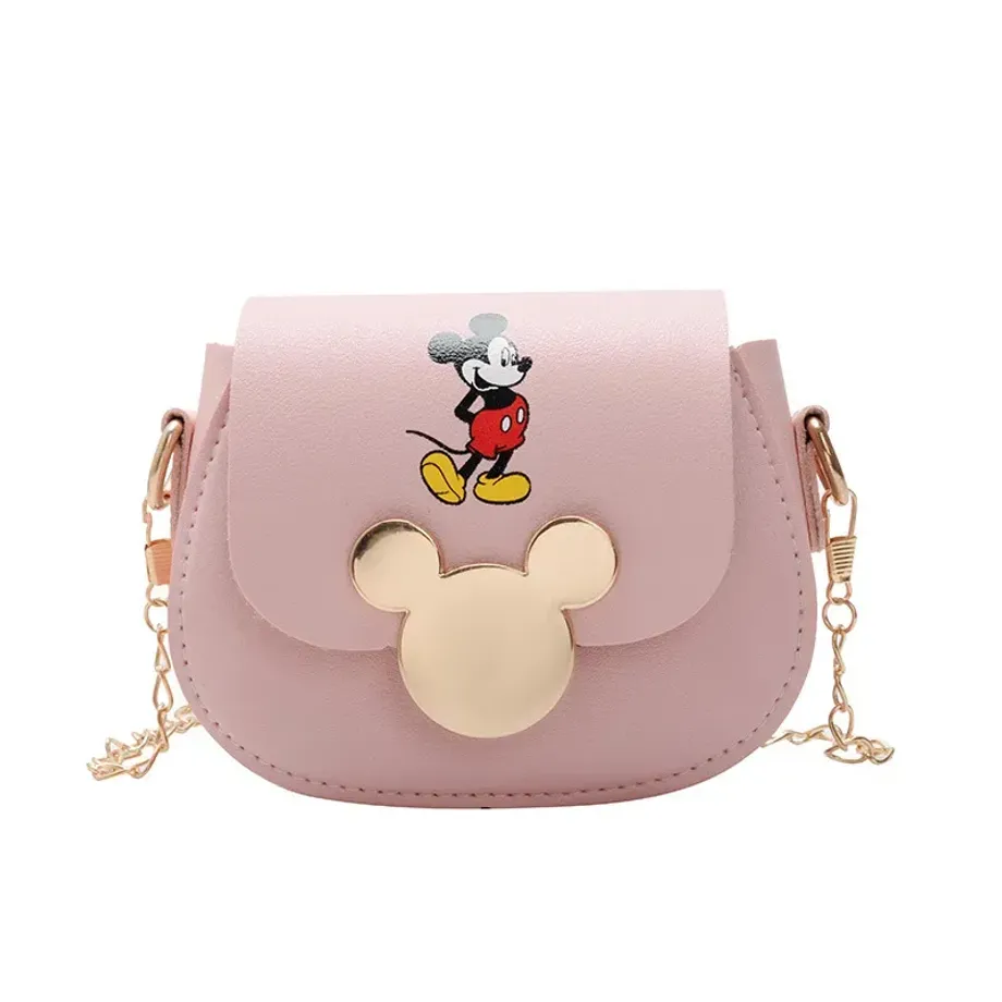 Dětská crossbody kabelka s roztomilým potiskem Mickeyho a jeho kamarádů