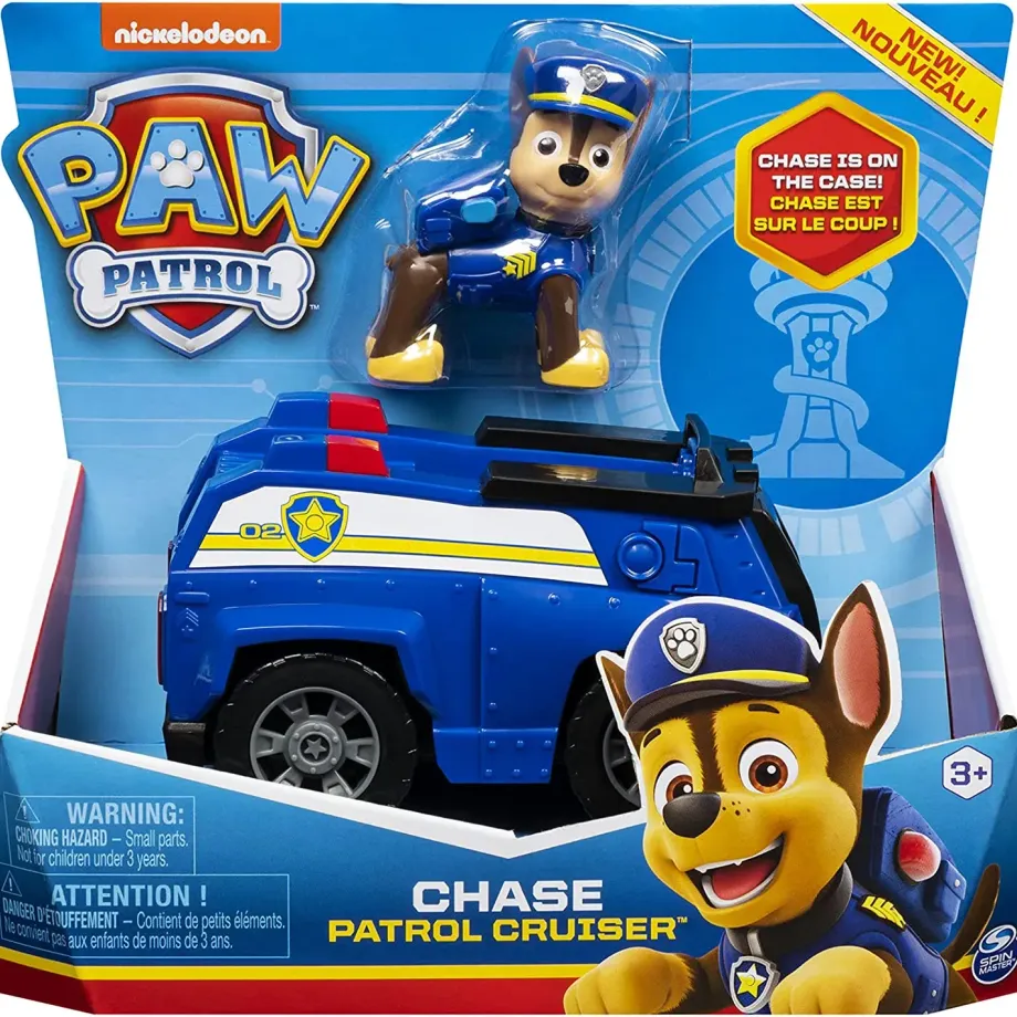 Oblíbená autíčka s postavičkami z pohádek Tlapková patrola - Paw Patrol