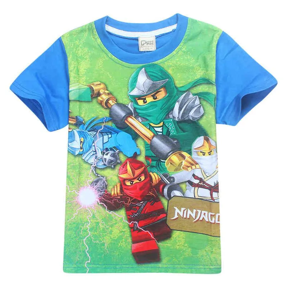 Letní zábavné chlapecké tričko Ninjago