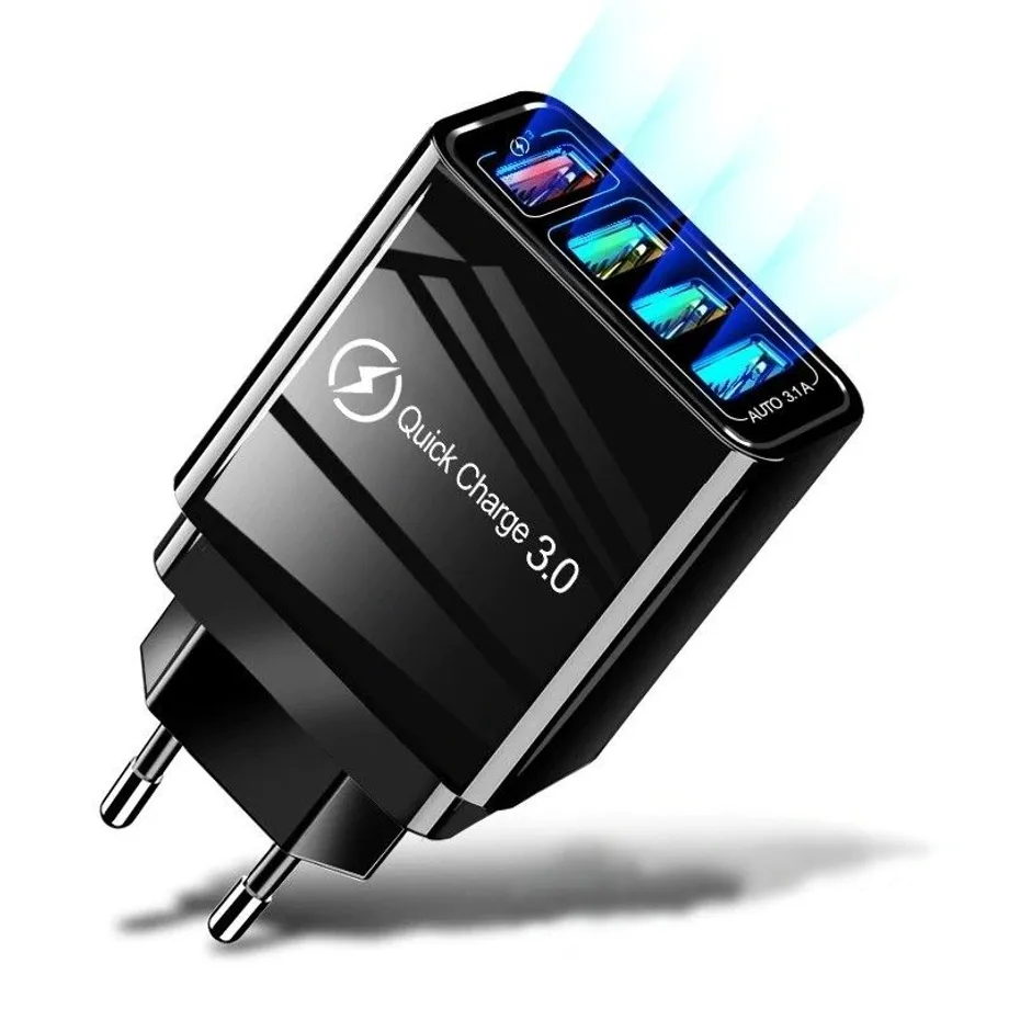 Síťový adaptér USB Quick Charge