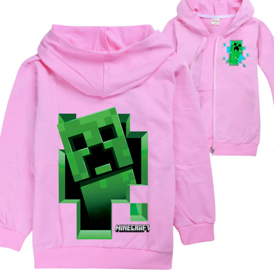 Minecraft mikina pro kluky i holky