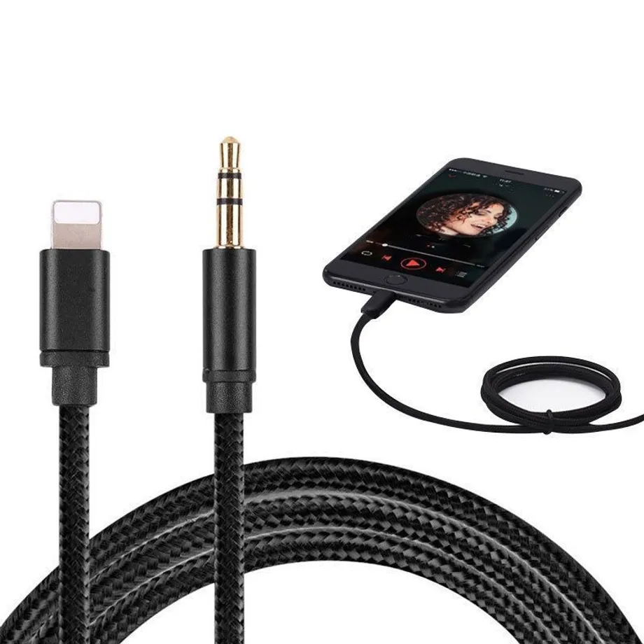 Audio kábel prepojovací Lightning na 3,5mm jack