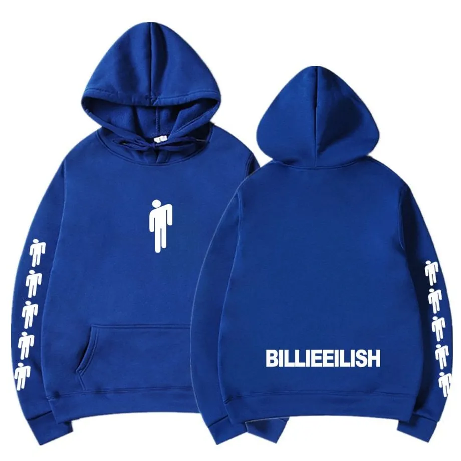 Unisex mikina Billie Eilish blue-83 xl