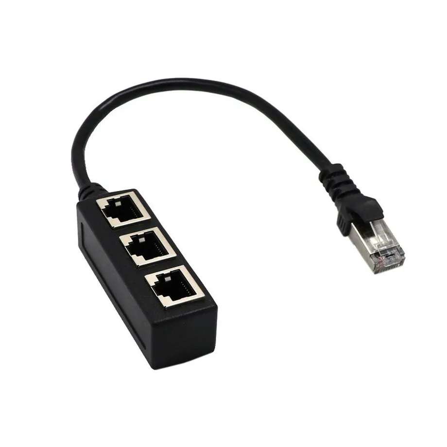 Rozdělovací 3portový kabel - Ethernetový