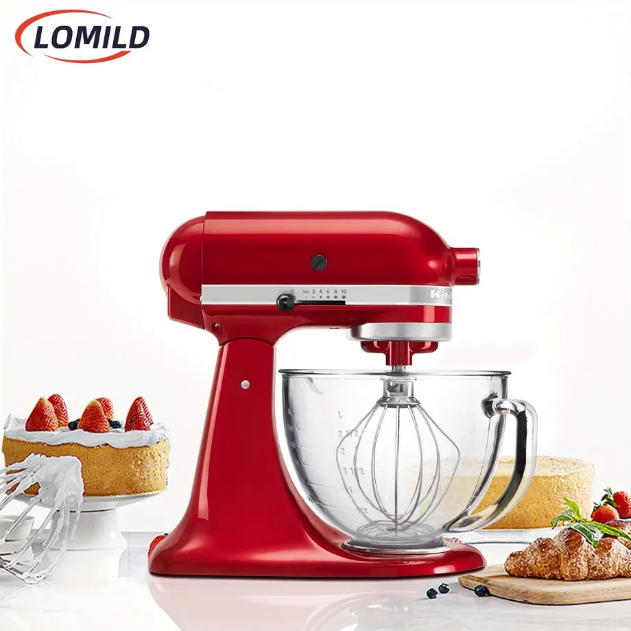 Skleněná míchací mísa, 5 QT pro KitchenAid 4,5 a 5 qt stolní mixéry s výklopnou hlavou