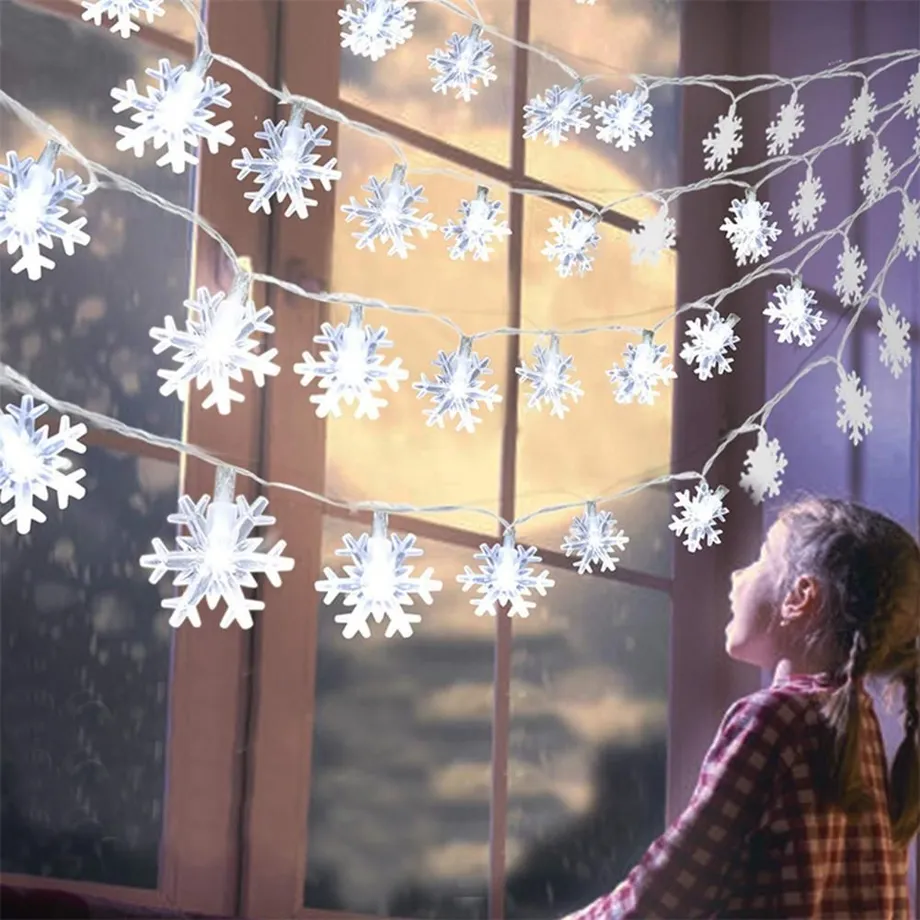 Vánoční LED světýlka Snowflake