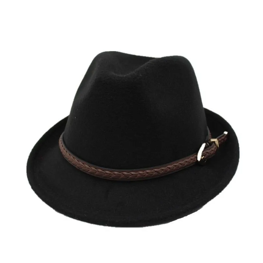 Německé plstěné klobouky Trilby Wool