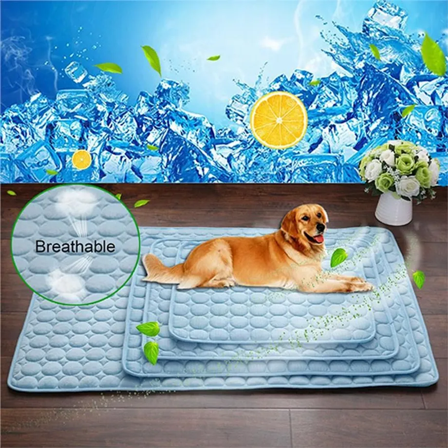 Letní chladicí rohože Deka Ice Pet Dog Bed Mats pro psy Kočky