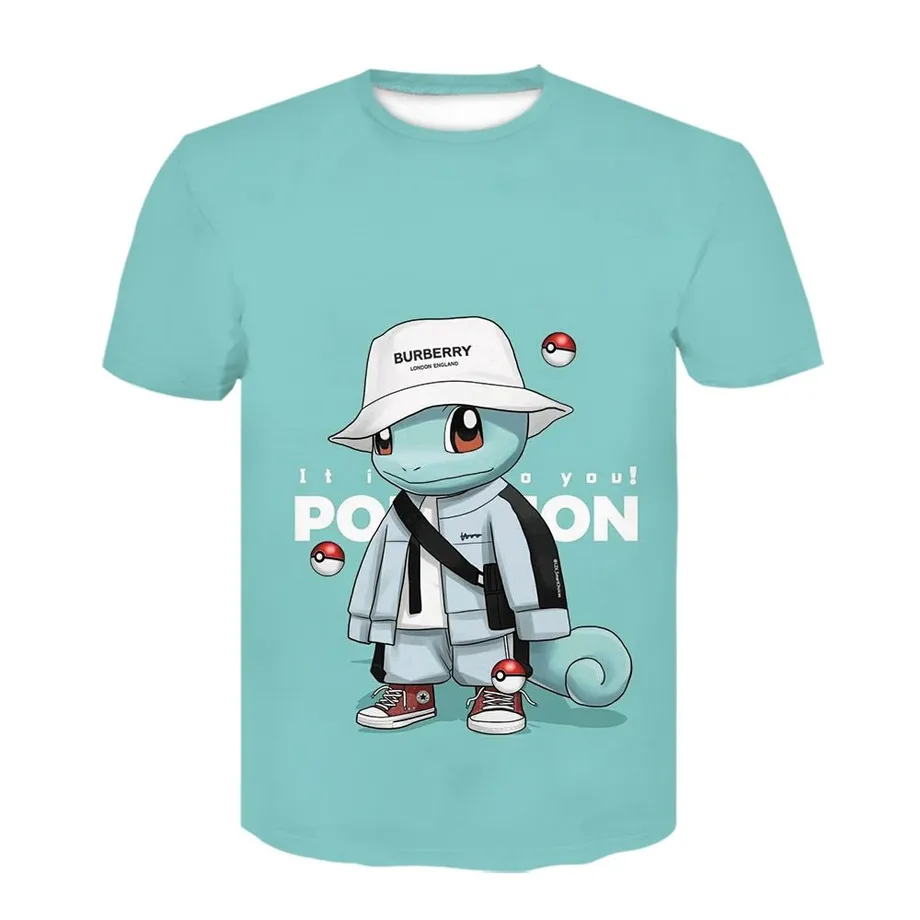 Stylové unisex tričko s 3D potiskem skvělých Pokemonů